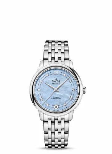 Omega De Ville Prestige Co-Axial 32.7 Stainless Steel / Blue MOP / Stainless Steel 424.10.33.20.57.001 (42410332057001)